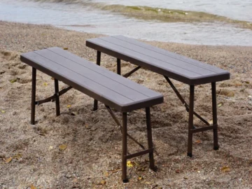 Klappbank für die Sauna