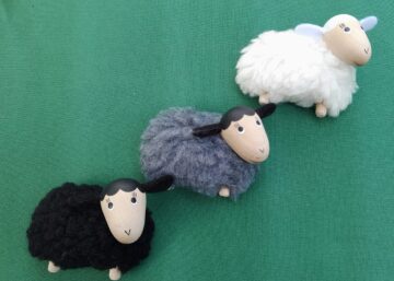 Schaf - Dekorativer Kühlschrankmagnet