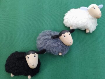 Schaf - Dekorativer Kühlschrankmagnet