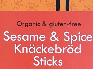 Vilmas Sesame & Spice Knäckebrotsticks