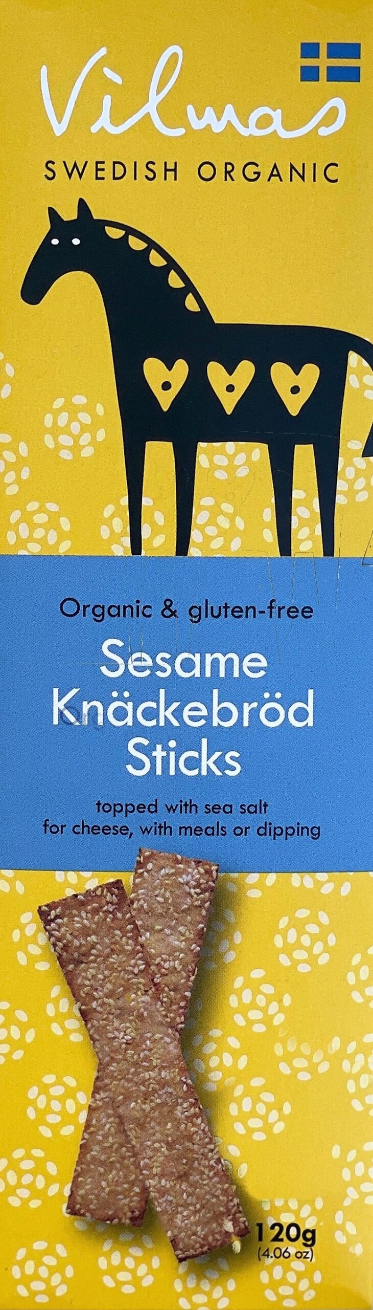 Vilmas Sesame Knäckebrotsticks