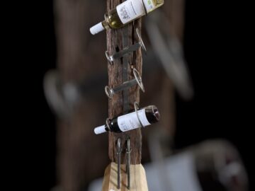 Flaschenhalter für Wein