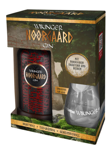 Wikinger Noorgaard Gin in Geschenkverpackung