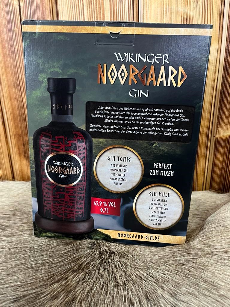 Wikinger Noorgaard Gin in Geschenkverpackung – Bild 2