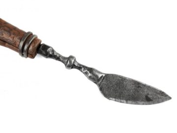 Rustikales Grillmesser