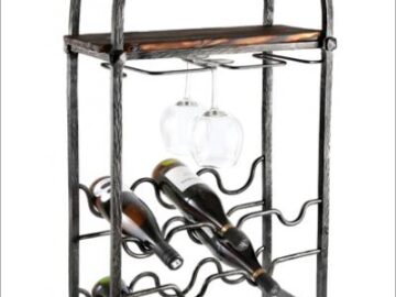 Geschmiedetes Weinregal „RAIN“