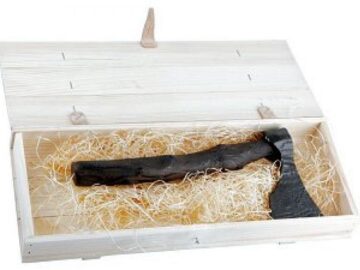 Handgeschmiedete Wikingeraxt