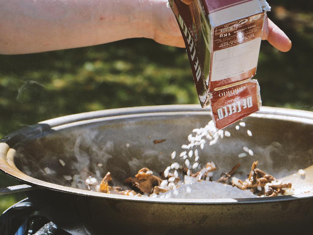 Muurikka Wok 43 cm in Schutztasche, ohne Beine