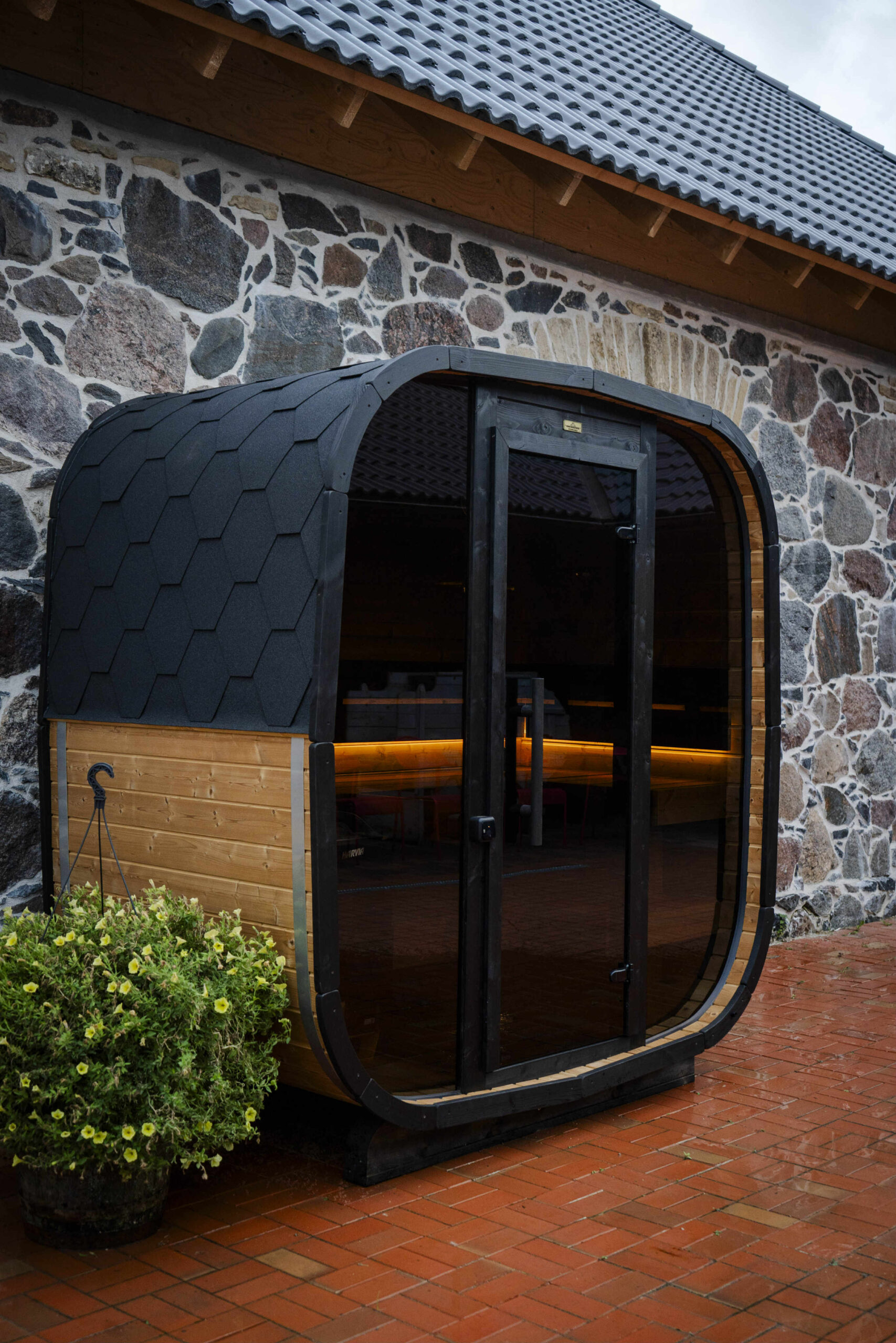 Fass-Sauna "TOMMY MINI" – Bild 5