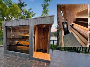 Arctic Luca 2-Raum-Sauna