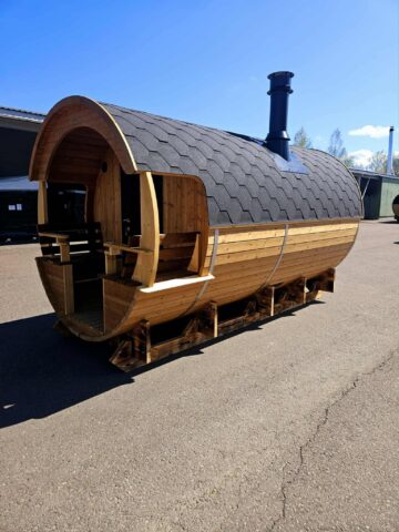 Arctic Valter DeLux Fass-Sauna