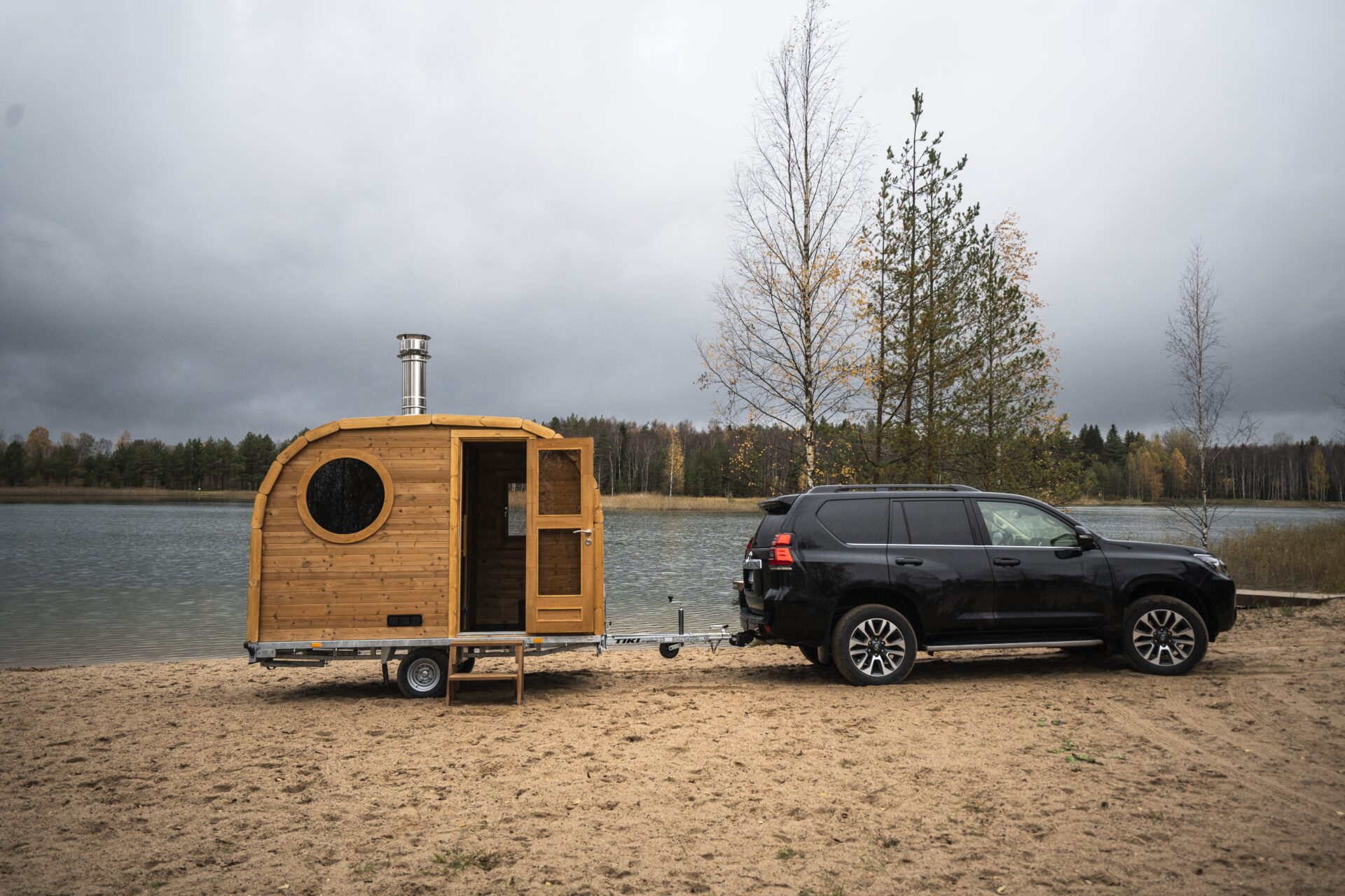 Mobiler Sauna Trailer