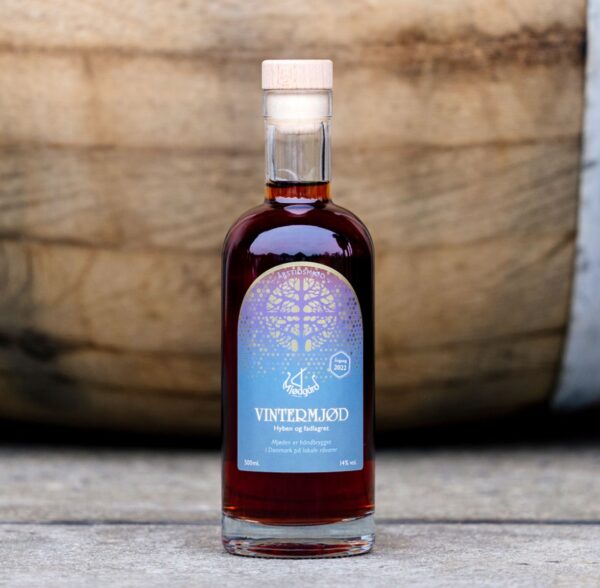 Mjödgard Wintermet 500ml Glasflasche mit Korkverschluß