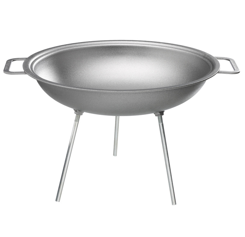 Muurikka Wok 43 cm mit Anschraubbeinen