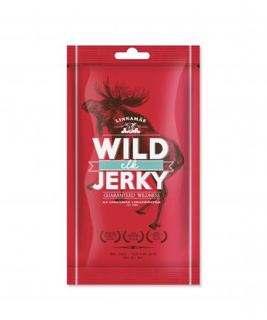 Linnamäe Wild Jerky Elk 40g – Getrocknetes Elchfleisch